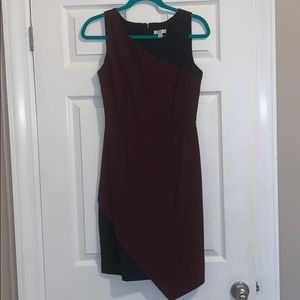 New York & Company violet and black dress. Size 0